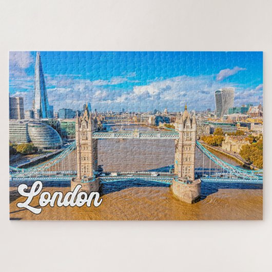 Mooie stad van Londen, Engeland Legpuzzel (Horizontaal)