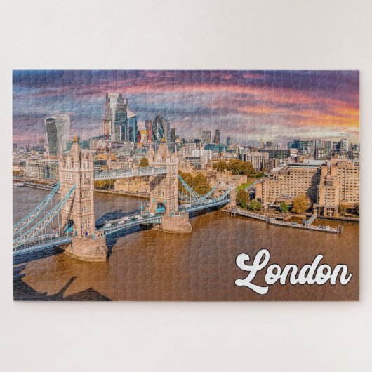 Mooie stad van Londen, Engeland Legpuzzel (Horizontaal)
