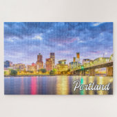 Mooie stad van Portland, Oregon Legpuzzel (Horizontaal)