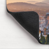 Mooie stad van Portland, Oregon Muismat (Hoek)