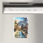 Mooie  stad van San Antonio Magneet (Insitu (Vaatwasser))