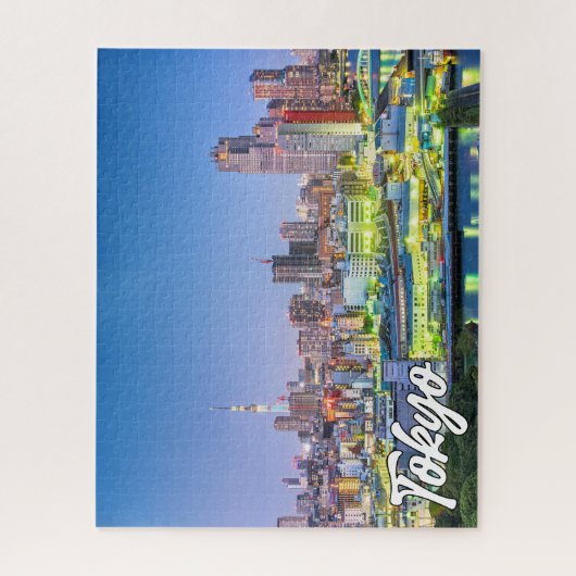 Mooie stad van Tokio, Japan Legpuzzel (Verticaal)