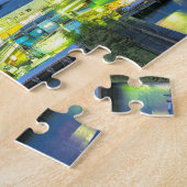 Mooie stad van Tokio, Japan Legpuzzel (Zijkant)