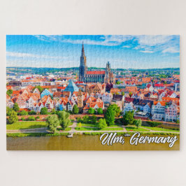 Mooie stad van Ulm, Duitsland Legpuzzel