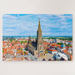 Mooie stad van Ulm, Duitsland Legpuzzel