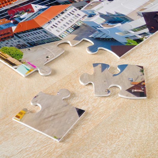 Mooie stad van Ulm, Duitsland Legpuzzel (Zijkant)