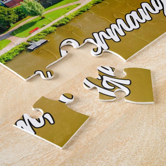 Mooie stad van Ulm, Duitsland Legpuzzel (Zijkant)