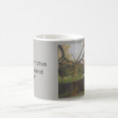 Mooie stadspond in East Hampton Long Island Koffiemok (Center)