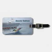 Mooie standaard bagagelabel (Voorkant horizontaal)