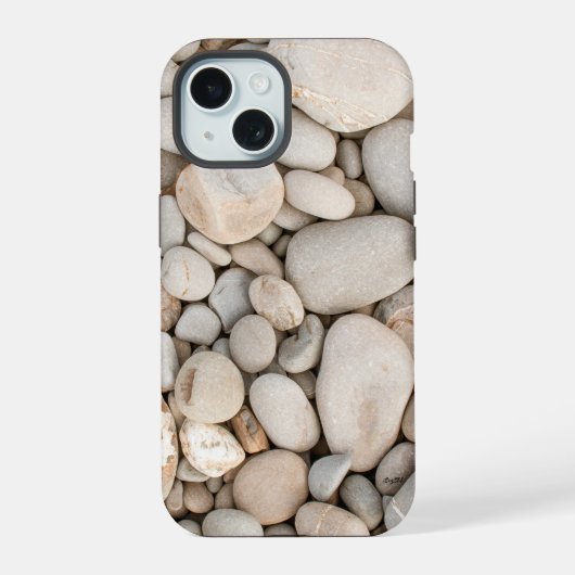 mooie steen iPhone 15 case (Achterkant)