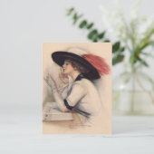 Mooie stemming bij vrouwen -  Mode van overlijden Briefkaart (Staand voorkant)