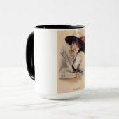 Mooie stemming bij vrouwen -  Mode van overlijden Mok (Voorkant links)