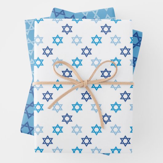 Mooie ster van David Inpakpapier Vel (In situ)