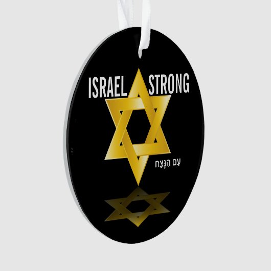 Mooie ster van David Ornament (voorkant)