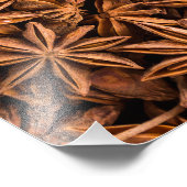 Mooie steranijsjes foto afdruk (Hoek)