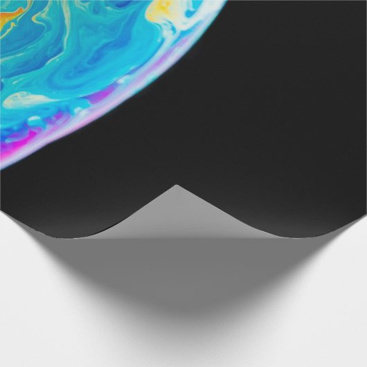 Mooie sterren cadeaupapier (Hoek)