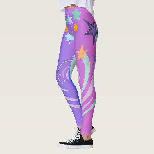 Mooie sterren en hart leggings (Links)