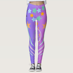 Mooie sterren en hart leggings