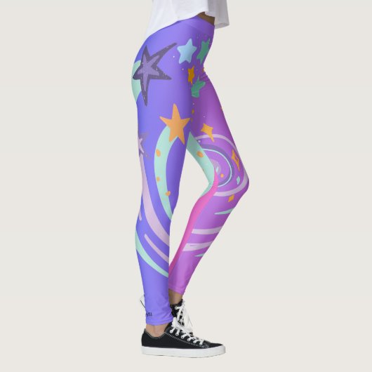 Mooie sterren en hart leggings (Rechts)