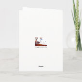 Mooie sterren en paardendenken van je Kaart (Achterkant)