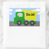 Mooie Sticker Taaktruck (Tas)