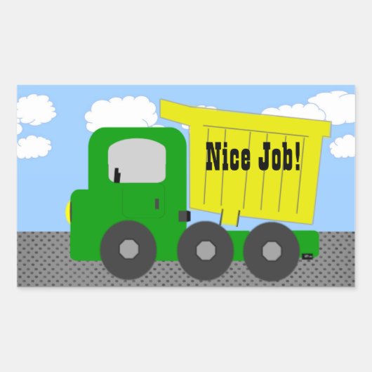 Mooie Sticker Taaktruck (Voorkant)