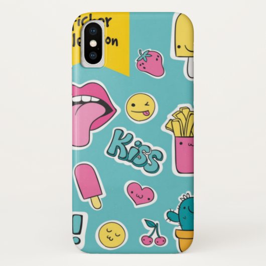 Mooie stickers Case-Mate iPhone case (Achterkant)