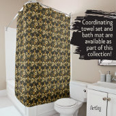 Mooie  stijl bloemenbijen douchegordijn