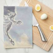 Mooie stijl Paard Art Keukenhanddoek (Quarter Fold)