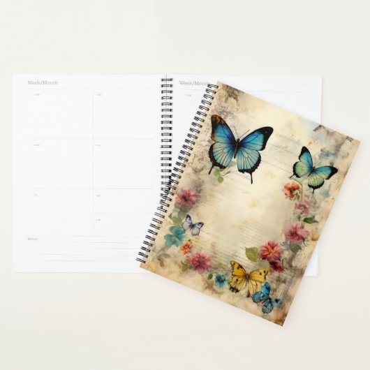 Mooie stijl vlinders planner (Display)