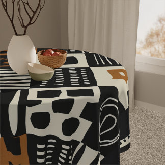 Mooie stijlvolle Afrikaanse modderdoek tafelkleed