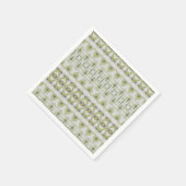 Mooie stijlvolle alledaagse papieren servetten (Hoek)