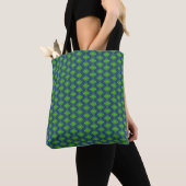 Mooie stijlvolle bloem tote bag (Dichtbij)