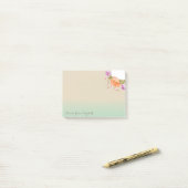 Mooie Stijlvolle Bloemen - Persoonlijk Post-it® Notes (Op bureau)