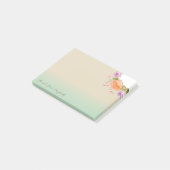 Mooie Stijlvolle Bloemen - Persoonlijk Post-it® Notes (Schuin)