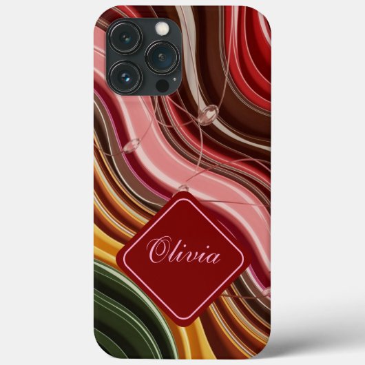 Mooie stijlvolle, lichte gradiënt Hoesje-Mate iP Case-Mate iPhone Case (Achterkant)