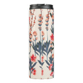 Mooie, stijlvolle tuinfloralen in de ma thermosbeker (Achterkant)