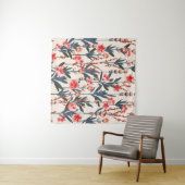 Mooie, stijlvolle tuinfloralen in de ma wandkleed (In Situ (horizontaal))