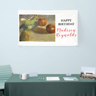 Mooie Stilleven met Antiek en Fruit Spandoek