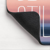 Mooie, stilstaande oceaanzonneschijn muismat (Hoek)