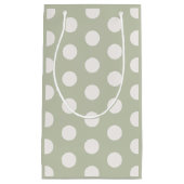 Mooie stippen voor kinderverjaardag l Lichtgroen Klein Cadeauzakje (Voorkant)
