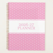 Mooie Stippenpatroon Planner (Voorkant)
