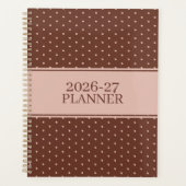 Mooie Stippenpatroon Planner (Voorkant)