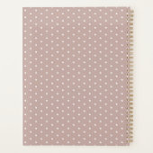 Mooie Stippenpatroon Planner (Achterkant)