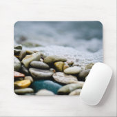 Mooie strand Stones Muismat (Met muis)