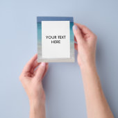 Mooie strand | Turks en Caicos-foto Flyer (Hand)