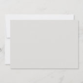 Mooie strand zonsondergang Save the Date (Achterkant)