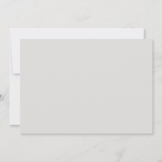 Mooie strand zonsondergang Save the Date (Achterkant)