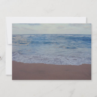 Mooie stranddag notitiekaart notitiekaartje