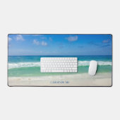 Mooie Strandfotografie Custom Ocean Home Bureaumat (Keyboard & Muis)